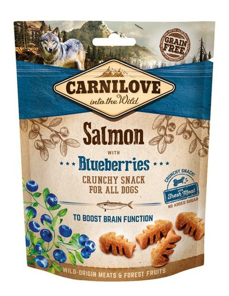 Carnilove Dog Snack Fresch Crunchy Łosoś 200 g