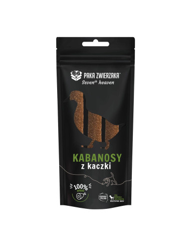 Paka Zwierzaka Kabanosy z Kaczki 3 szt.