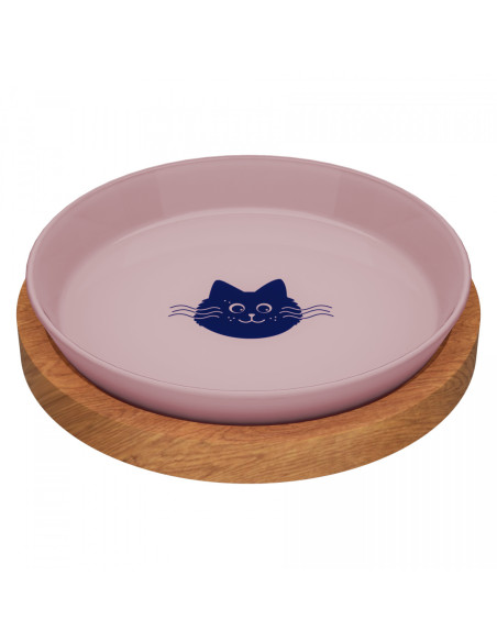 Talerzyk dla Kota z podstawką Animal Island, średnica 18 cm
