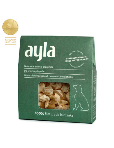 Ayla Dog Przysmaki liofilizowane - Filet z uda Kurczaka 100%