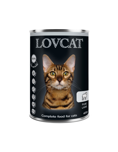 LOVCAT Pure Lamb - Jagnięcina 400g