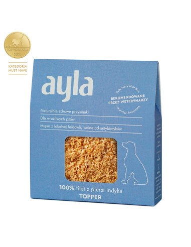 Ayla Dog Topper Dosmaczacz - Filet z piersi Indyka 100%