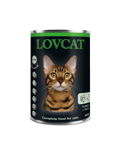 LOVCAT Best Turkey & Duck - Indyk z kaczką 400g