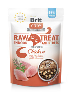 Brit Raw Treat Cat Indoor & Antistress - liofilizowany...