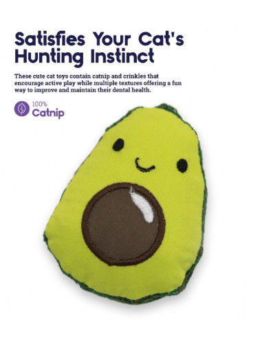 Petstages Zabawka dla kota Awokado