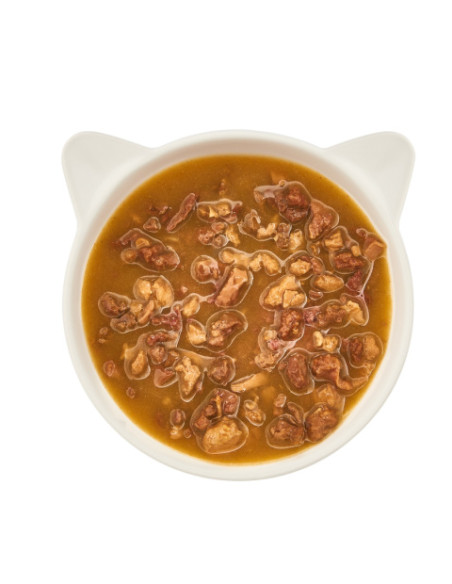 WOW Cat Huhn in Sauce - Filety kurczaka w sosie 85g