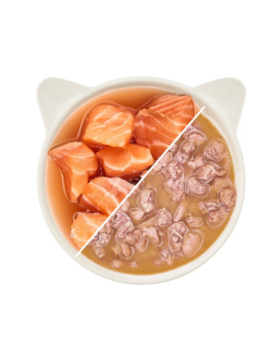 WOW Cat Lachs in Sauce - Filety łososia w sosie...