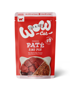 WOW Cat Pate Rind Pur - Wołowina 125g