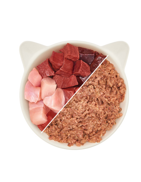 WOW Cat Pate Rind & Pute - Wołowina i indyk 125g
