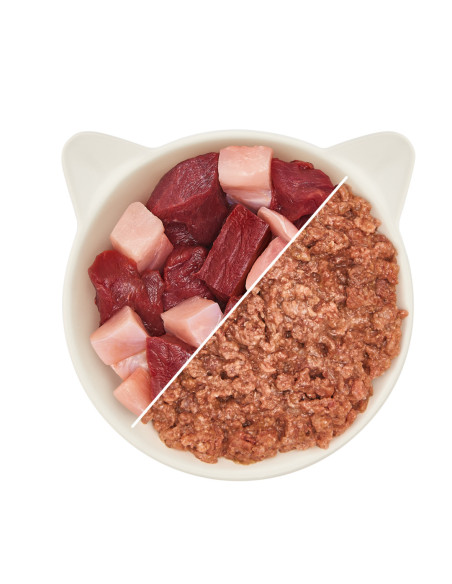 WOW Cat Pate Senior Wild & Kaninchen - Dziczyzna z królikiem 200g