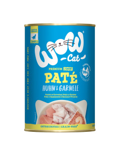 WOW Cat Pate Junior Kitten Huhn & Garnele - Kurczak i...