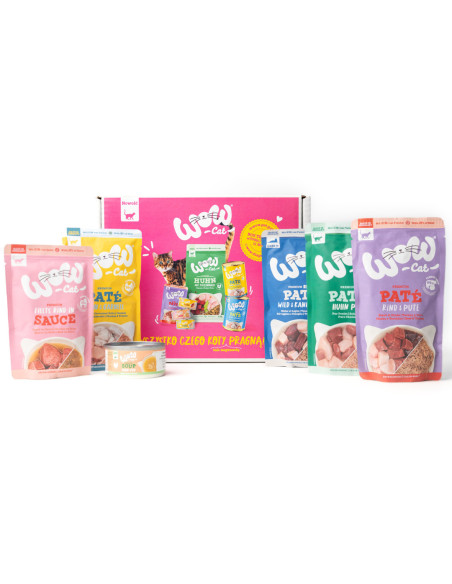 WOW Cat BOX - Zestaw startowy karm dla kota