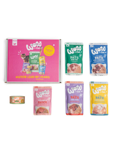 WOW Cat BOX - Zestaw startowy karm dla kota