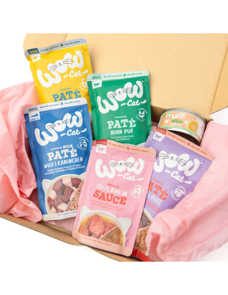 WOW Cat BOX - Zestaw startowy karm dla kota