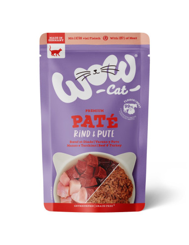 WOW Cat Multipack Pate - Zestaw karm 6x125g