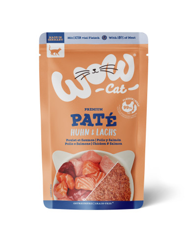WOW Cat Multipack Pate - Zestaw karm 6x125g