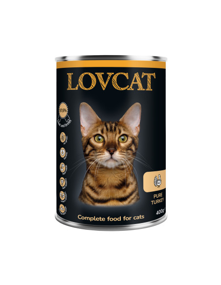 LOVCAT Pure Turkey - Indyk 400g