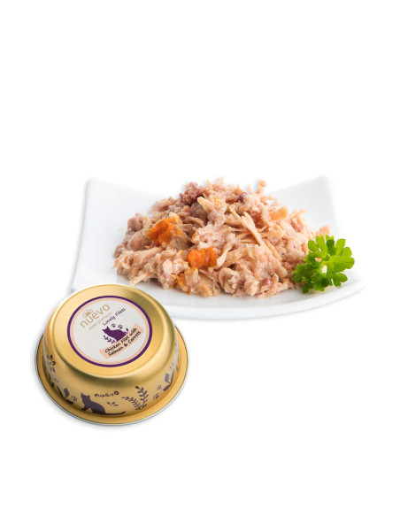 Nuevo Cat Lovely Filets - Kurczak i łosoś 85g