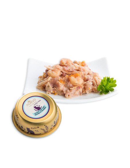 Nuevo Cat Lovely Filets - Kurczak i krewetki 85g