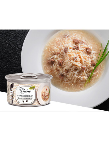 Chérie - Kurczak z wątróbka z kurczaka 80g