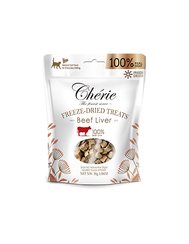 Chérie Freeze-Dried Treats - Wątroba wołowa 30g