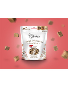 Chérie Freeze-Dried Treats - Wątroba wołowa 30g 2