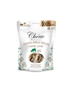 Chérie Freeze-Dried Treats - Wątroba jagnięca 25g