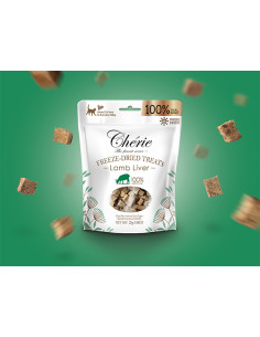 Chérie Freeze-Dried Treats - Wątroba jagnięca 25g 2