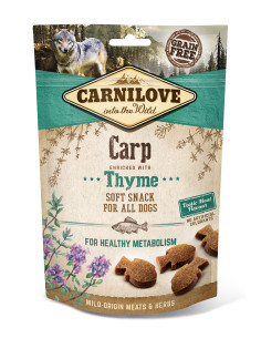 Carnilove Dog Soft Snack Karp 200g