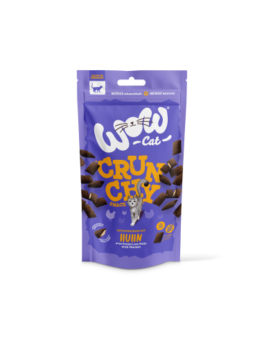 WOW Cat Crunchy Snack - Kurczak 60g