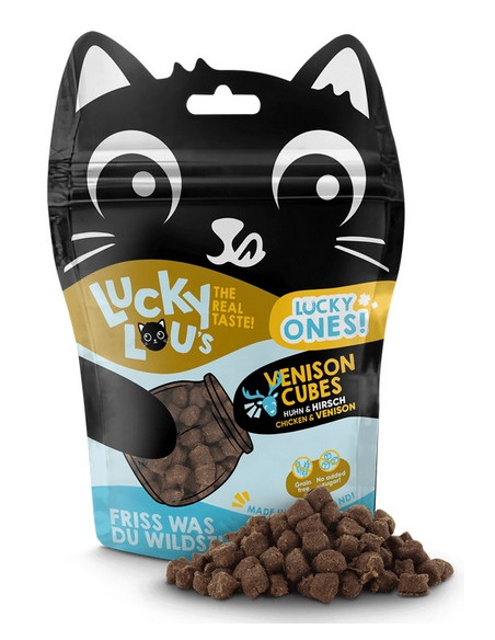 Lucky Lou Lucky Ones Cubes Kurczak & Jeleń 80g