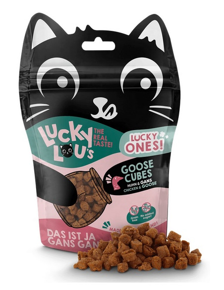 Lucky Lou Lucky Ones Cubes Kurczak & Gęś 80g