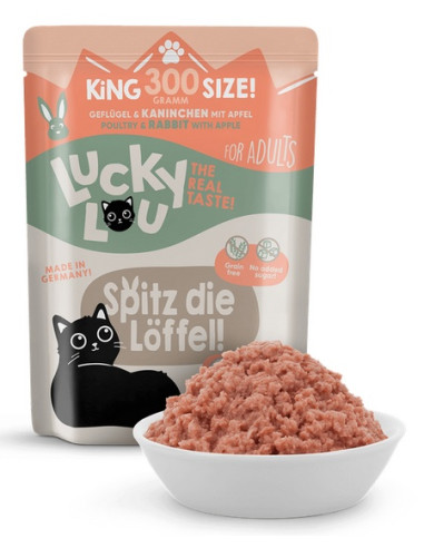 Lucky Lou Lifestage Adult Drób i królik 300g