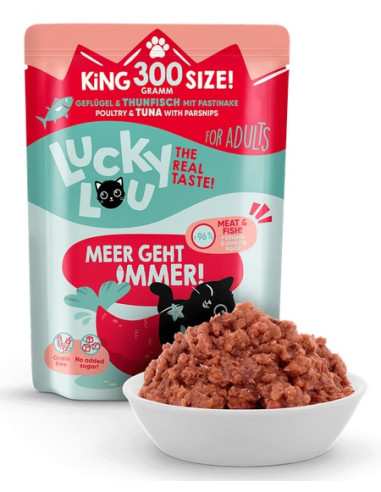 Lucky Lou Lifestage Adult Drób i tuńczyk 300g