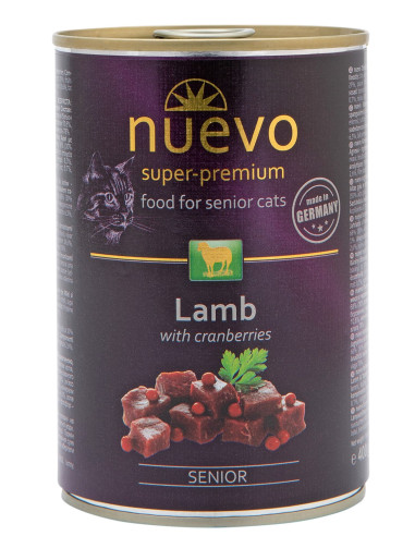 Nuevo Cat Senior - Jagnięcina 400g