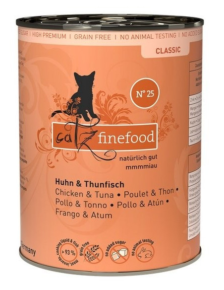 Catz Finefood Classic N.25 Kurczak i tuńczyk 400g