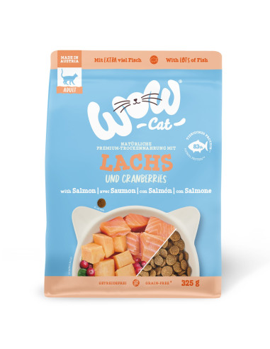 WOW CAT mit Lachs - Łosoś 325g