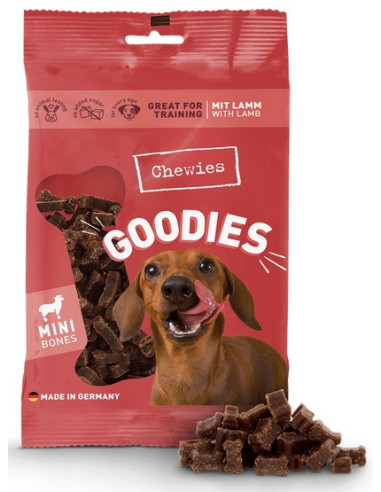 Chewies Goodies (Training) Kosteczki Mini Jagnięcina 125g