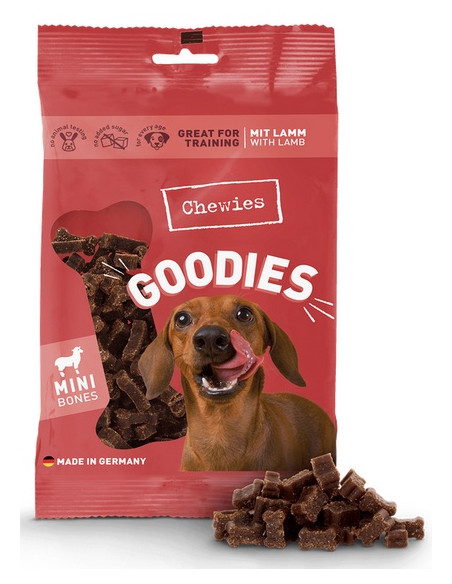 Chewies Goodies (Training) Kosteczki Mini Jagnięcina 125g