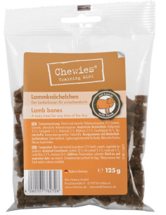 Chewies Goodies (Training) Kosteczki Mini Jagnięcina 125g 2