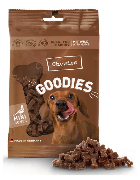 Chewies Goodies (Training) Kosteczki Mini Dziczyzna 125g