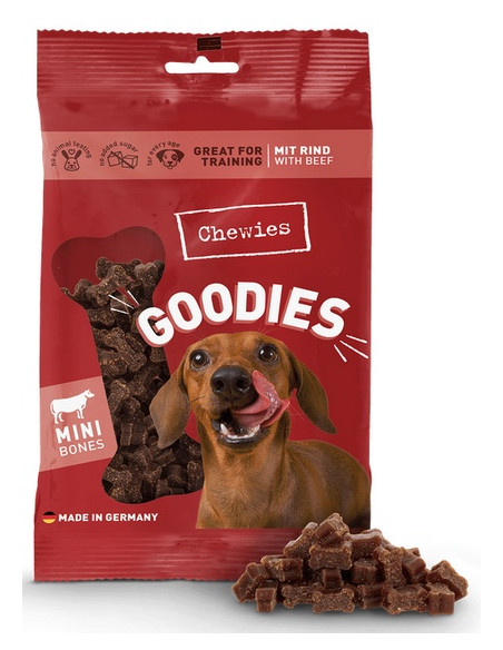 Chewies Goodies (Training) Kosteczki Mini Wołowina 125g