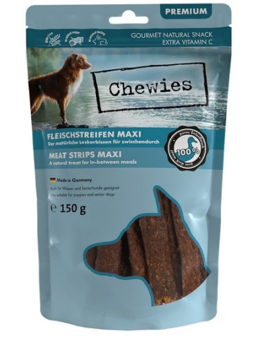 Chewies Maxi Meat Strips 100% Kaczka 150g