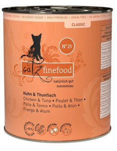 Catz Finefood Classic N.25 Kurczak i tuńczyk 800g