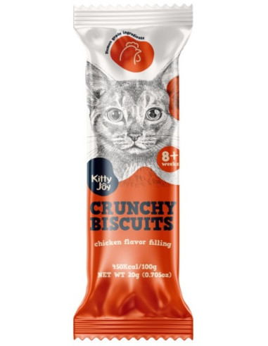 Kitty Joy Crunchy Biscuits Kurczak 20g