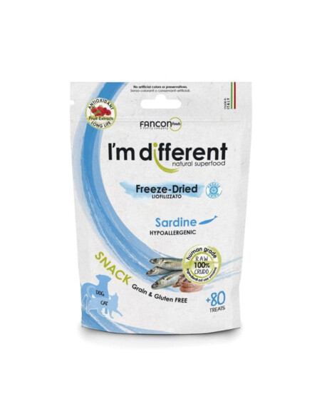 I'm different Freeze-Dried Snack - Sardynka 40g