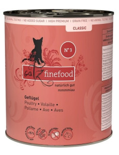 Catz Finefood Classic N.03 Drób 800g