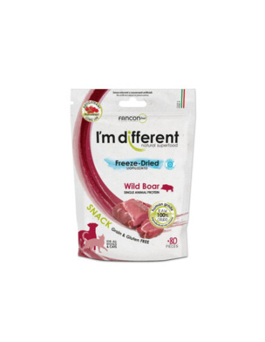 I'm different Freeze-Dried Snack - Dzik 40g