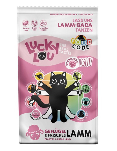 Lucky Lou Food Code Lifestage Light - Drób z jagnięciną 1,7kg