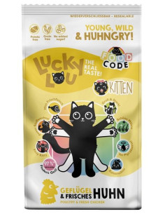 Lucky Lou Food Code Lifestage Kitten - Drób 1,7kg